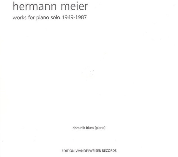 Works For Piano Solo 1949-87 ( 2CD )